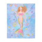 Mermaid Redhead Underwater Fish Fantasy Cute