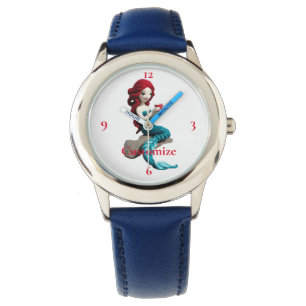 Mermaid Relaxing With Beverage Thunder_Cove Watch