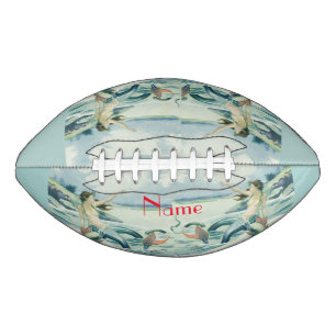 Mermaid Riding Sea Serpent Thunder_Cove American Football