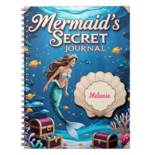Mermaid’s Secret Journal – Personalised Underwater