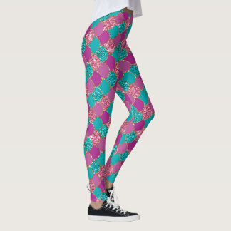 Mermaid Scale Leggings - Yoga & Boating Pants