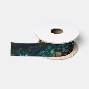 Mermaid Scaled Dragon Fantasy Satin Ribbon