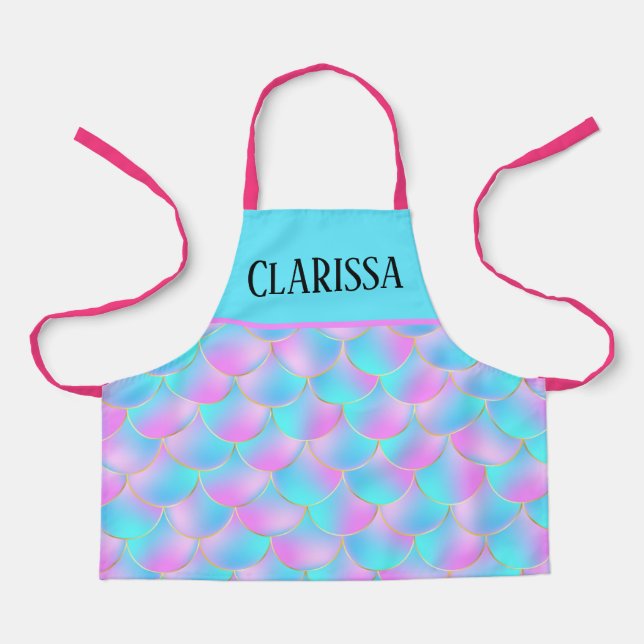 Mermaid Scales Apron (Front)