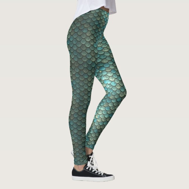 Mermaid Scales Leggings (Right)