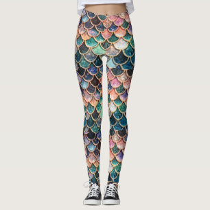Mermaid Scales Leggins Leggings