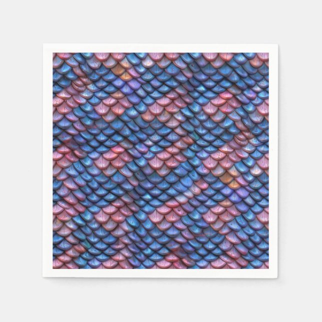 Mermaid Scales Napkin (Front)