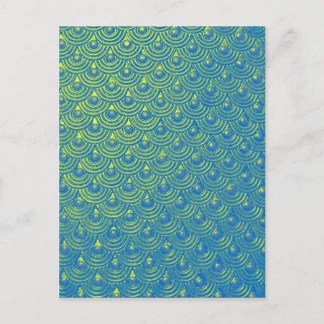 Mermaid scales postcard (Front)