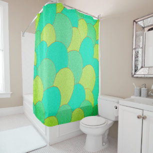 Mermaid Scales Shower Curtain