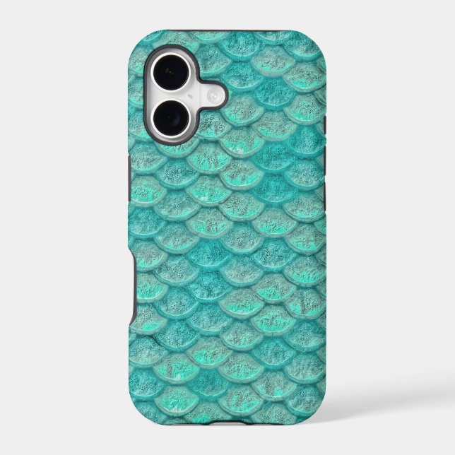 Mermaid Sea Green Scales (Back)