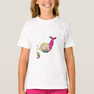Mermaid Seahorse T-Shirt