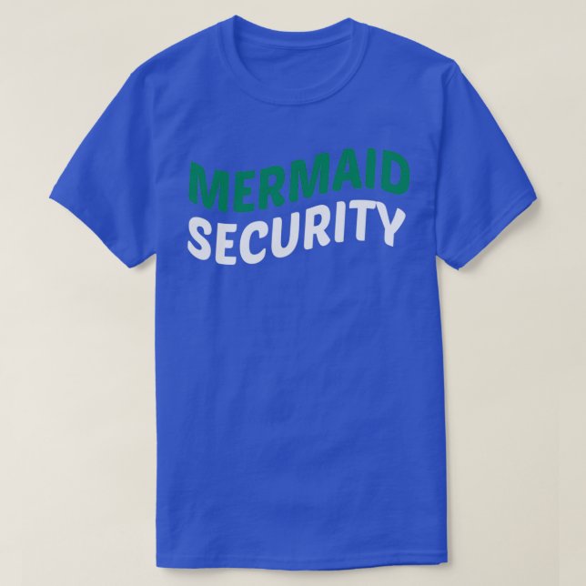 Mermaid Security GiftMenx27s Mermaid Boys Mermaid T-Shirt (Design Front)