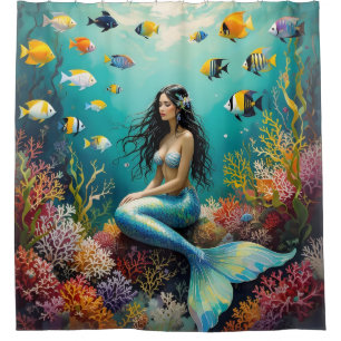 Mermaid Shower Curtain