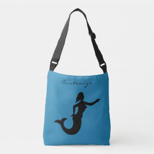 Mermaid Silhouette Thunder_Cove Crossbody Bag