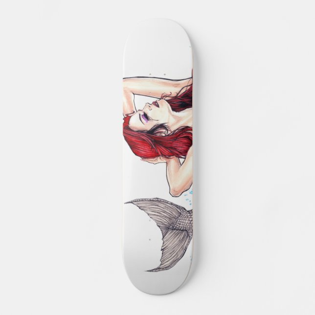 Mermaid Skateboard (Front)
