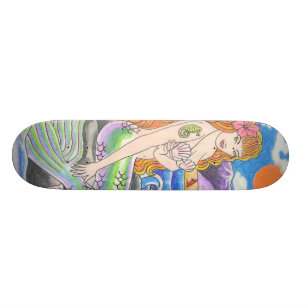 Mermaid Skateboard Deck