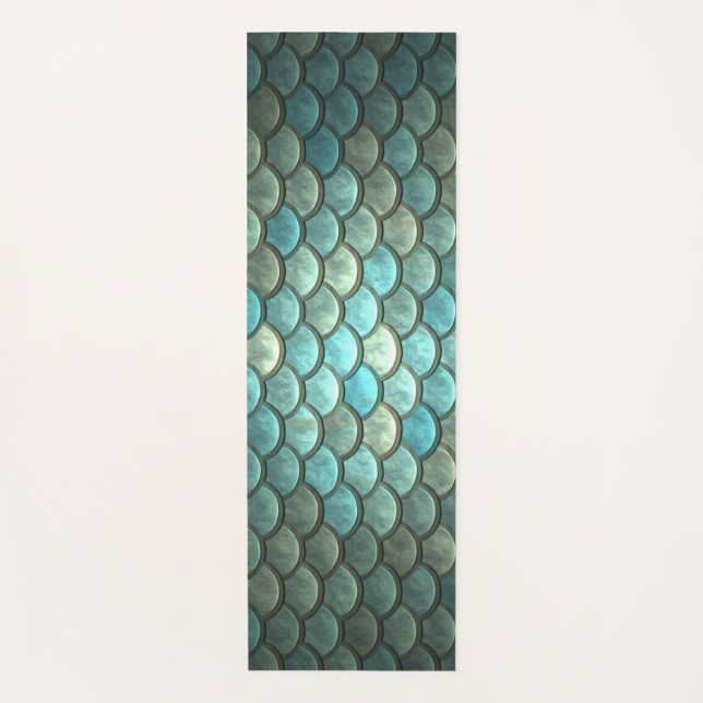Mermaid Skin Yoga Mat (Front)