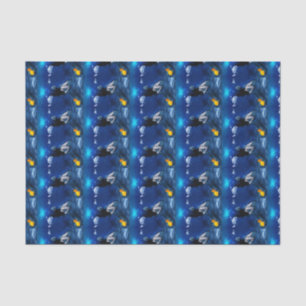 Mermaid Sleeping at the Bottom of the Ocean Tissue Paper