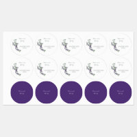Mermaid Spray Lavender Foliage Labels