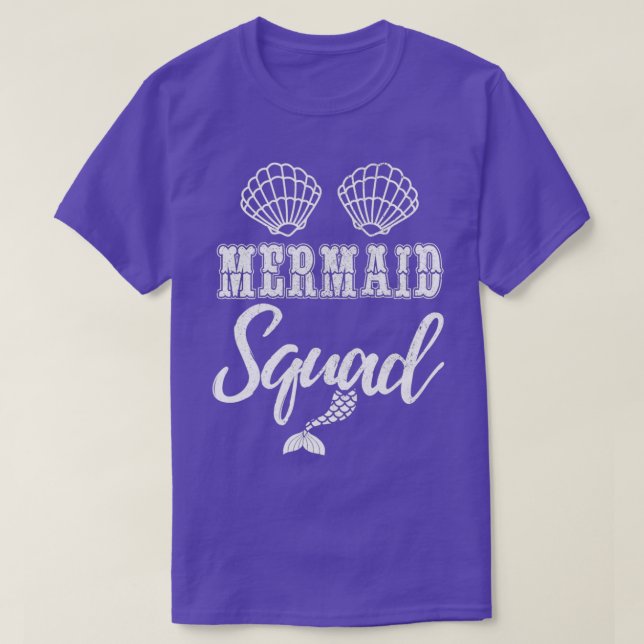 Mermaid Sqaud T-Shirt (Design Front)