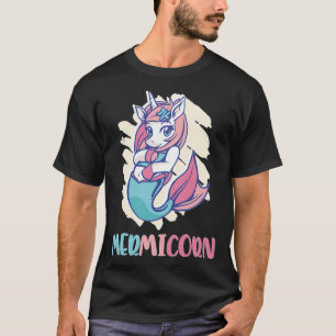 Mermaid Squad Design for family matching alpaca be T-Shirt