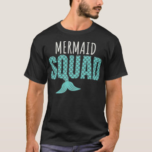Mermaid Squad Gift Bachelorette Party best friends T-Shirt