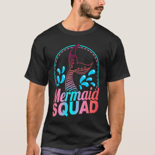 Mermaid Squad Mermaid Mommy  Mermaid & Mermaids T-Shirt