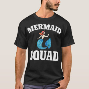 Mermaid Squad squad christmas - T-Shirt