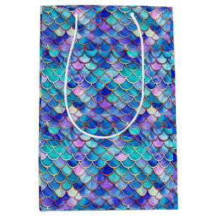 Mermaid Stained Glass Medium Gift Bag