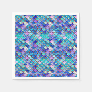 Mermaid Stained Glass Napkin