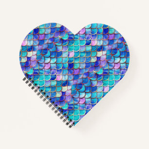 Mermaid Stained Glass Notebook