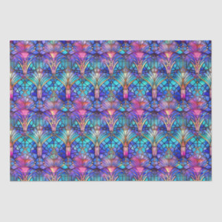 Mermaid Stained Glass Tissue Paper