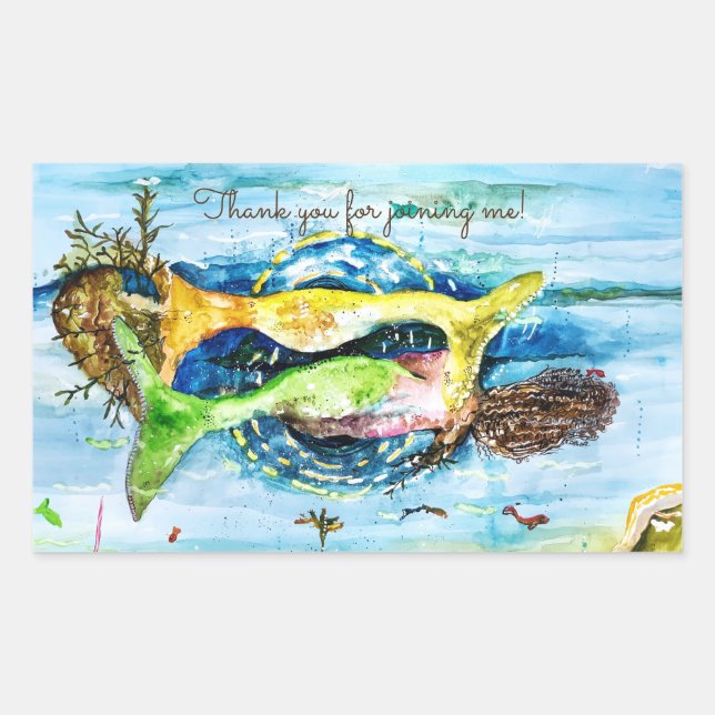 Mermaid sticker (Front)