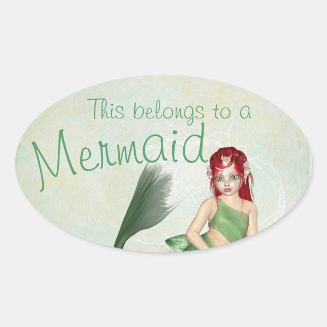 Mermaid Stickers (Front)