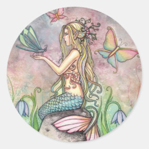 Molly Harrison Fairy Stickers Fantasy Art Fairies