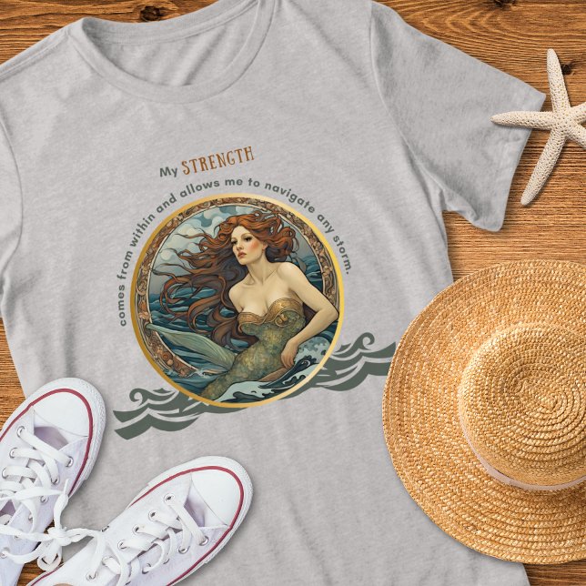 Mermaid Strength Inspirational Shirt (Creator Uploaded)