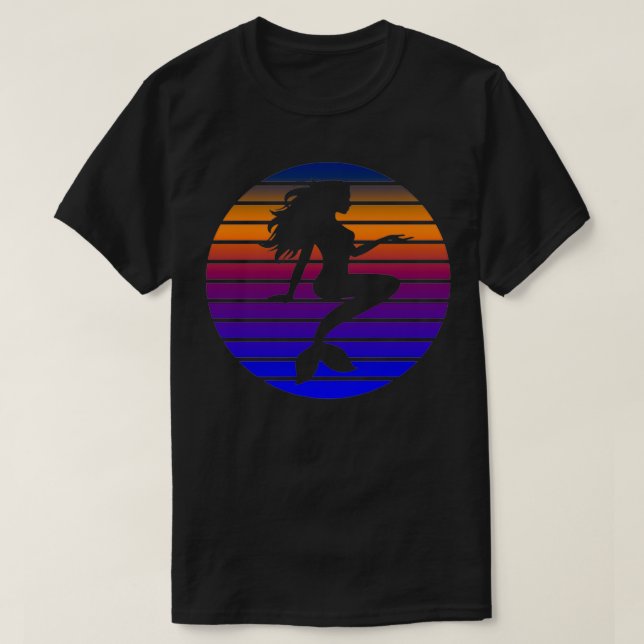 Mermaid Sunset and Accessories 1 T-Shirt (Design Front)