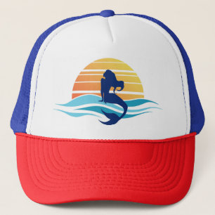 Mermaid Sunset Trucker Hat