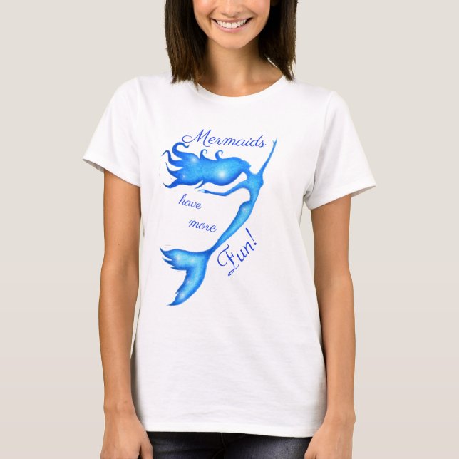 Mermaid T-shirt Customise (Front)