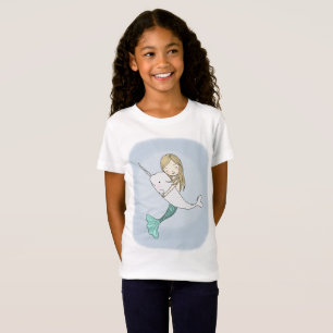 Mermaid T-shirt mermaid & Narwhal T-shirt for kids