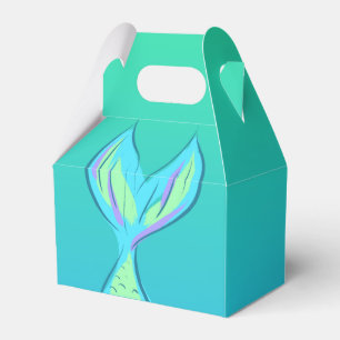 Mermaid Tail Favour Box