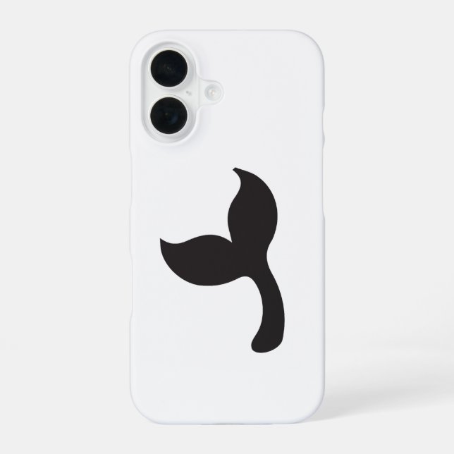 Mermaid Tail iPhone 16 Case (Back)