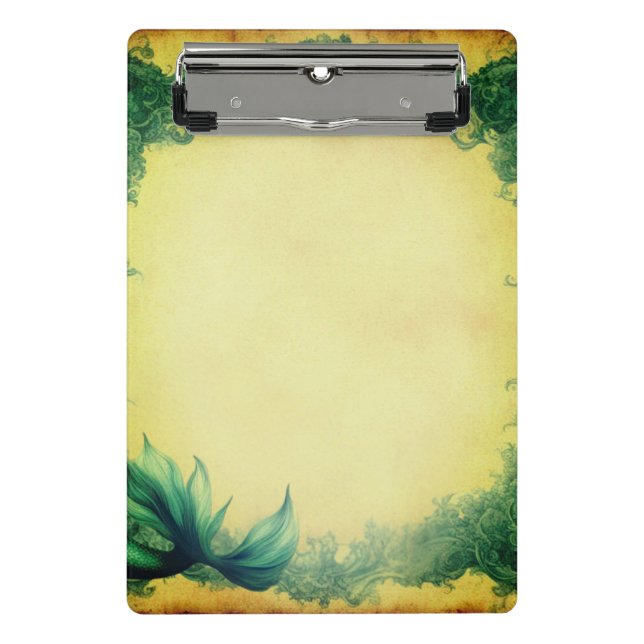 Mermaid Tail Mini Clipboard (Front)