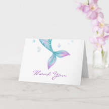 Mermaid Tail Under the Sea Birthday