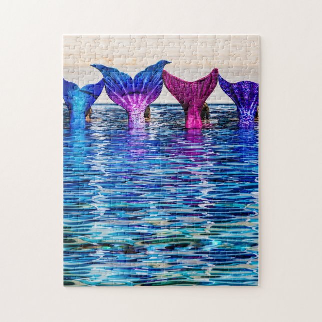 Mermaid Tails puzzle (Vertical)