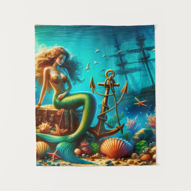 Mermaid Tapestry (Front)
