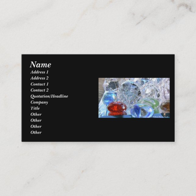 Mermaid Tears Business Card (Front)