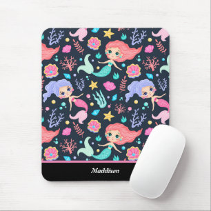 Mermaid Themed Customisable Mouse Mat