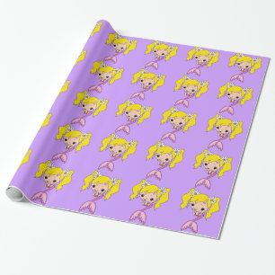 Mermaid Themed Wrapping Paper