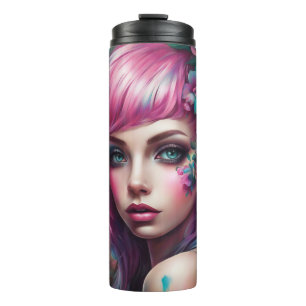 Mermaid -Thermal Tumbler