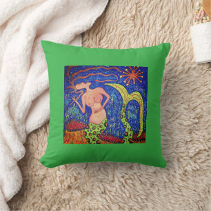 Mermaid Throw Pillow